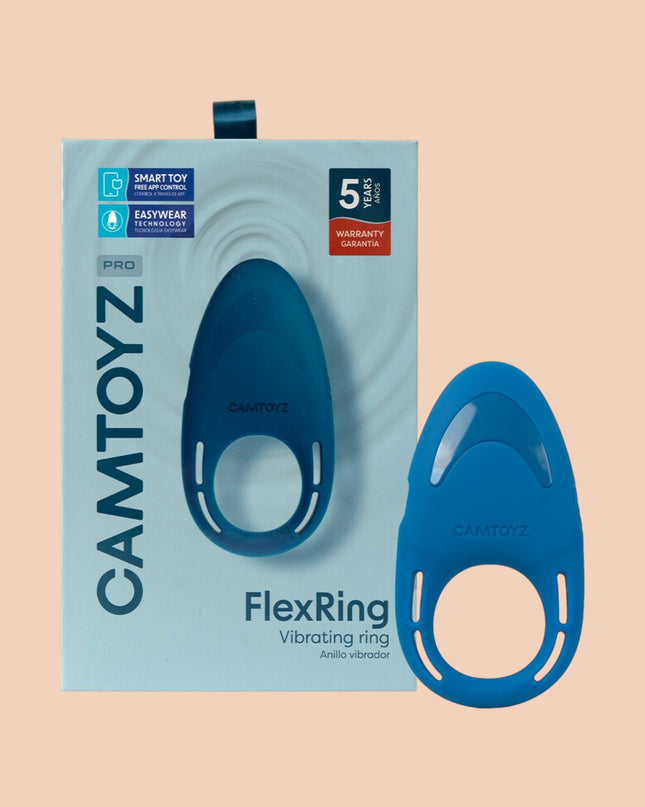 Flexring Anillo vibrador para el pene con App Camtoyz