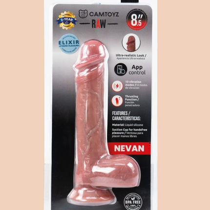 Dildo Ultrarealista Con App Nevan Camtoyz