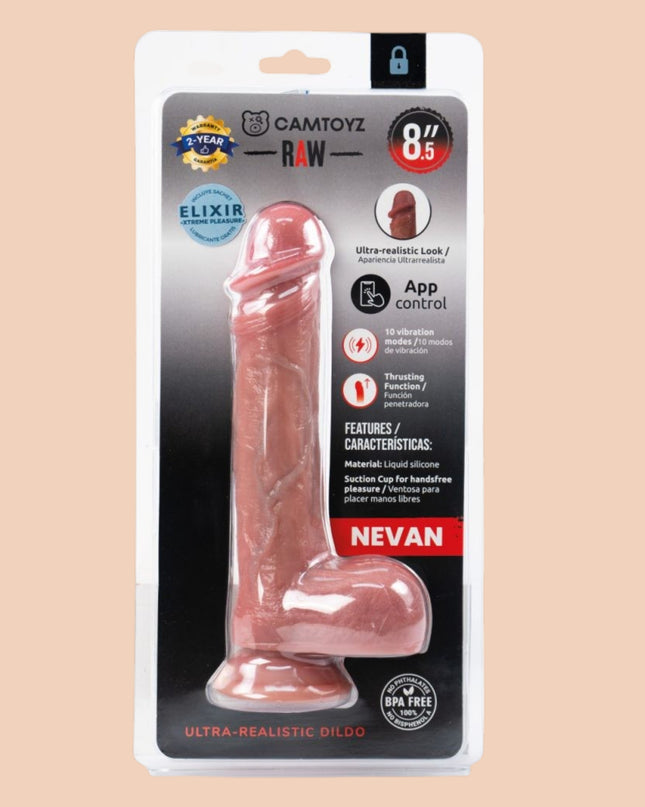 Dildo Ultrarealista Con App Nevan Camtoyz