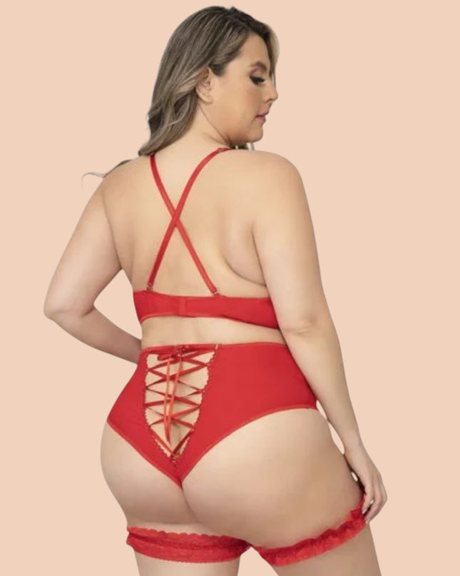 Conjunto Panty abierto ref.089