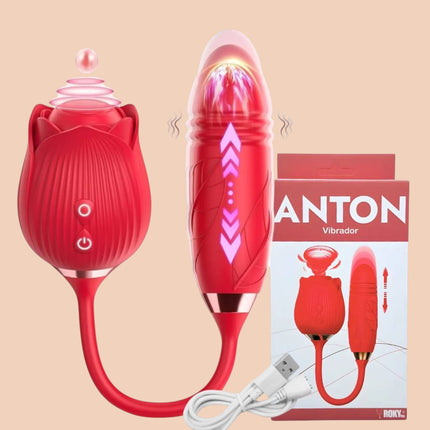 Vibrador flowers Succión/Penetración