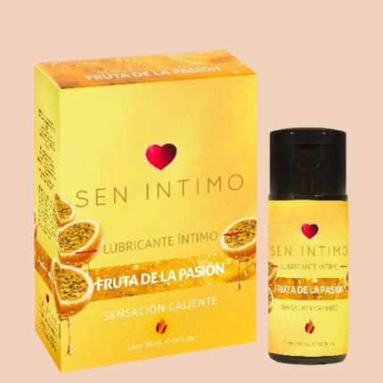 Lubricante Íntimo Caliente con Sabor a Maracuyá 30 ml – Sen Íntimo