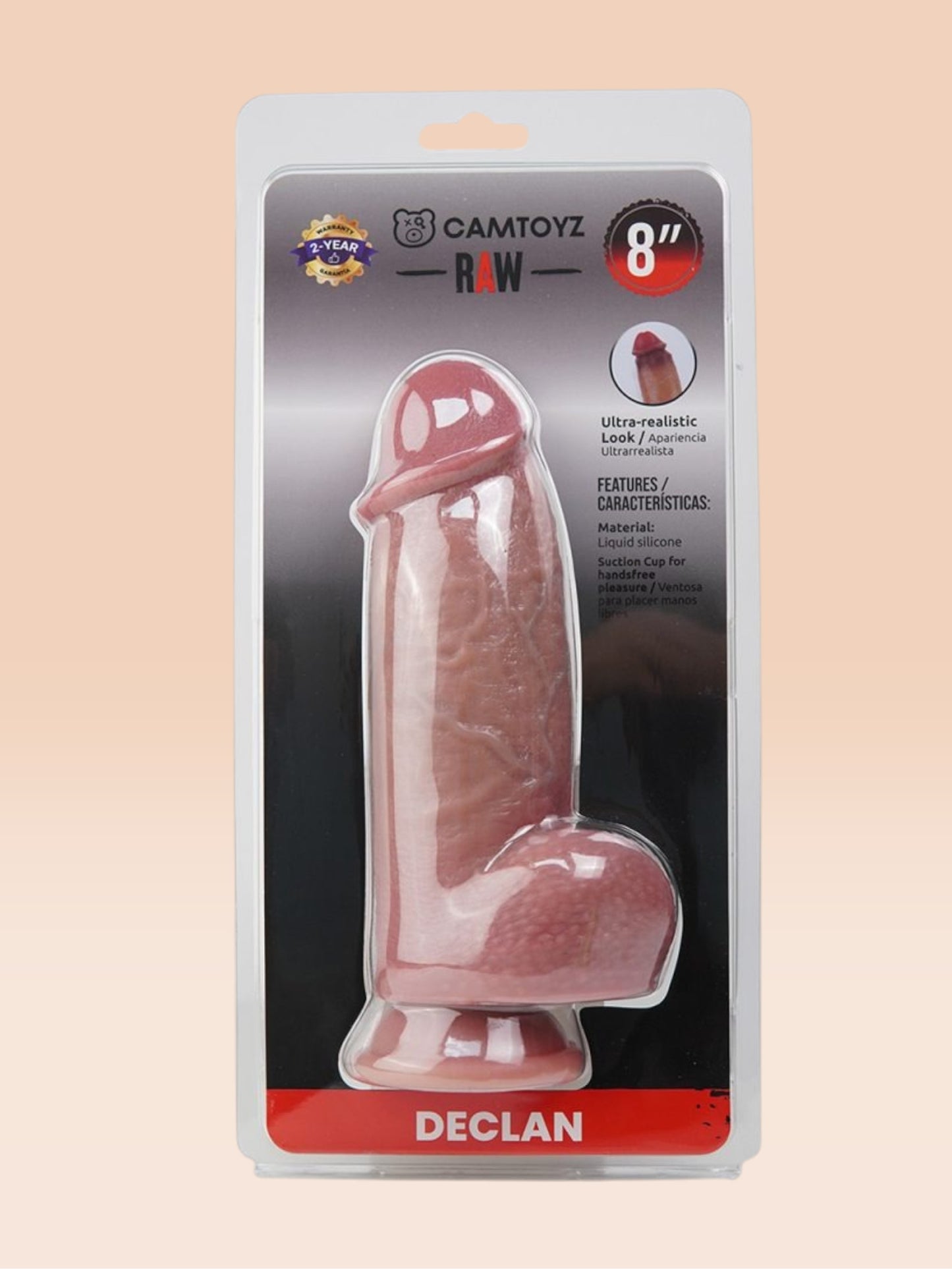 Dildo Ultrarealista Declan Camtoyz