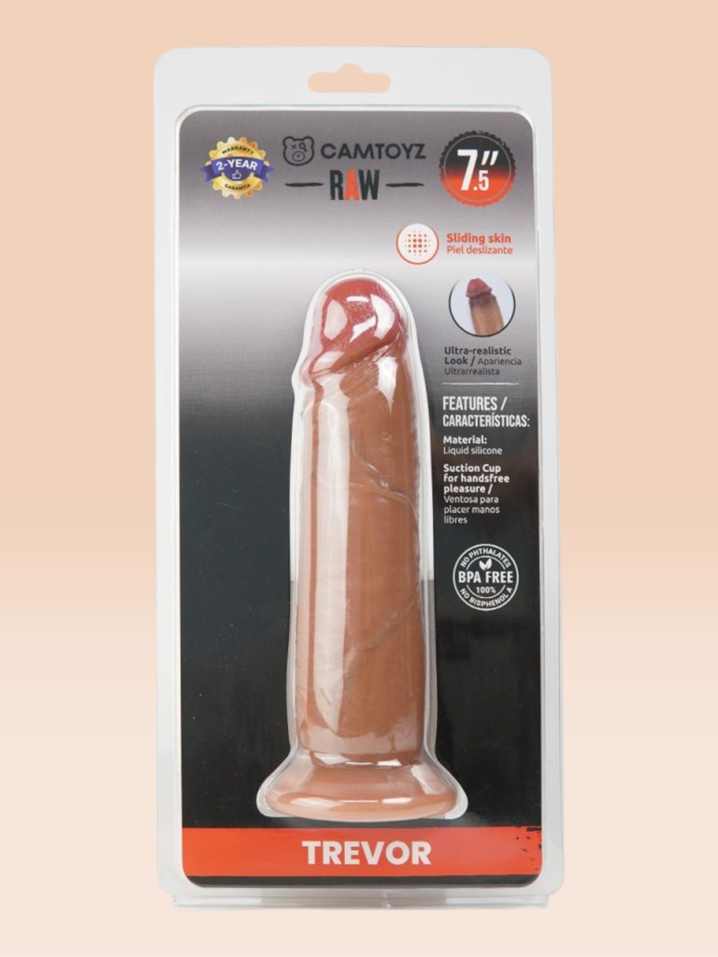 Dildo Ultrarealista Trevor Raw Camtoyz