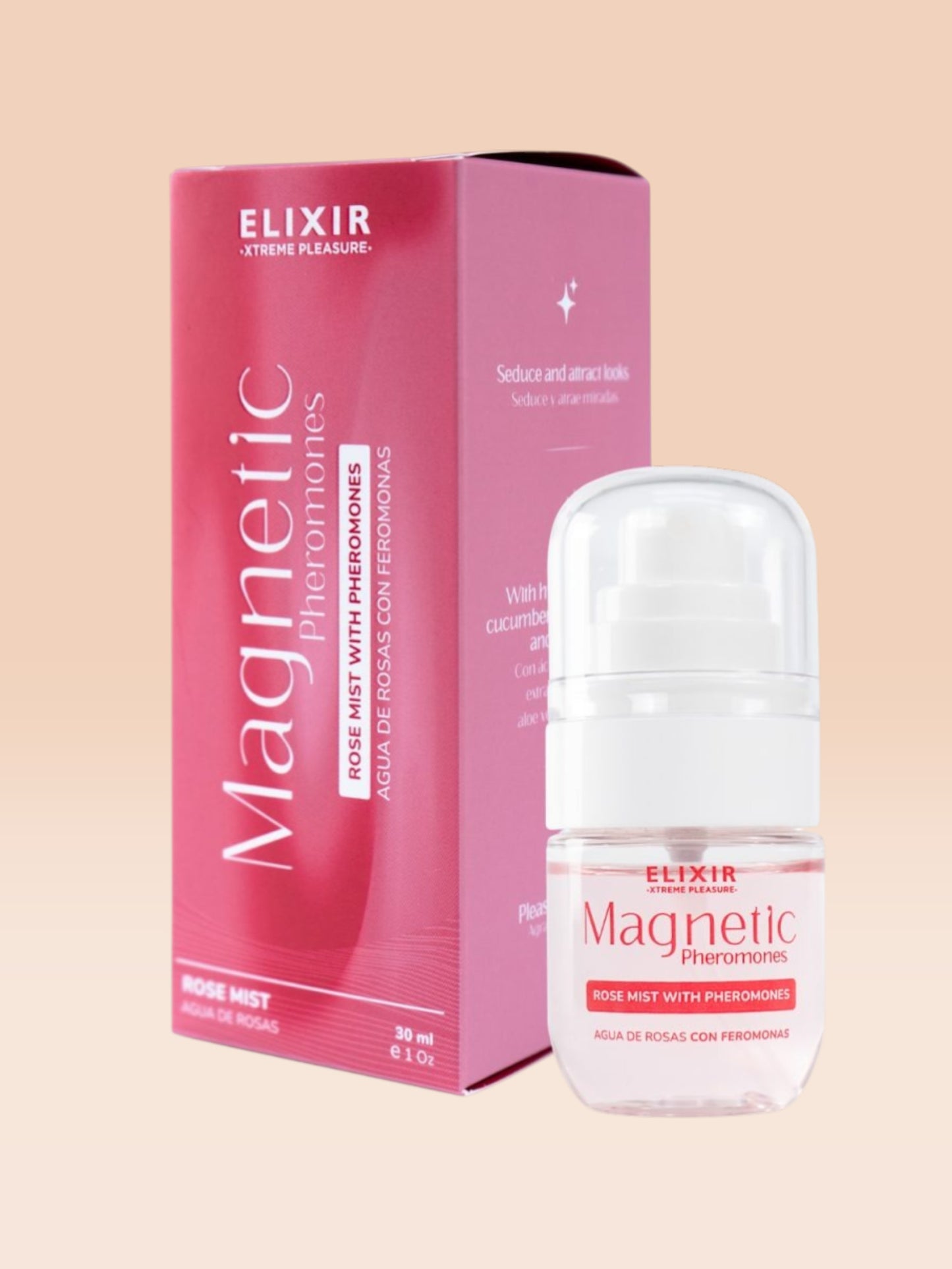 Agua De Rosas Con Feromonas Magnetic Elixir 30ml
