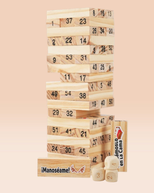 Juego Jenga Erotico
