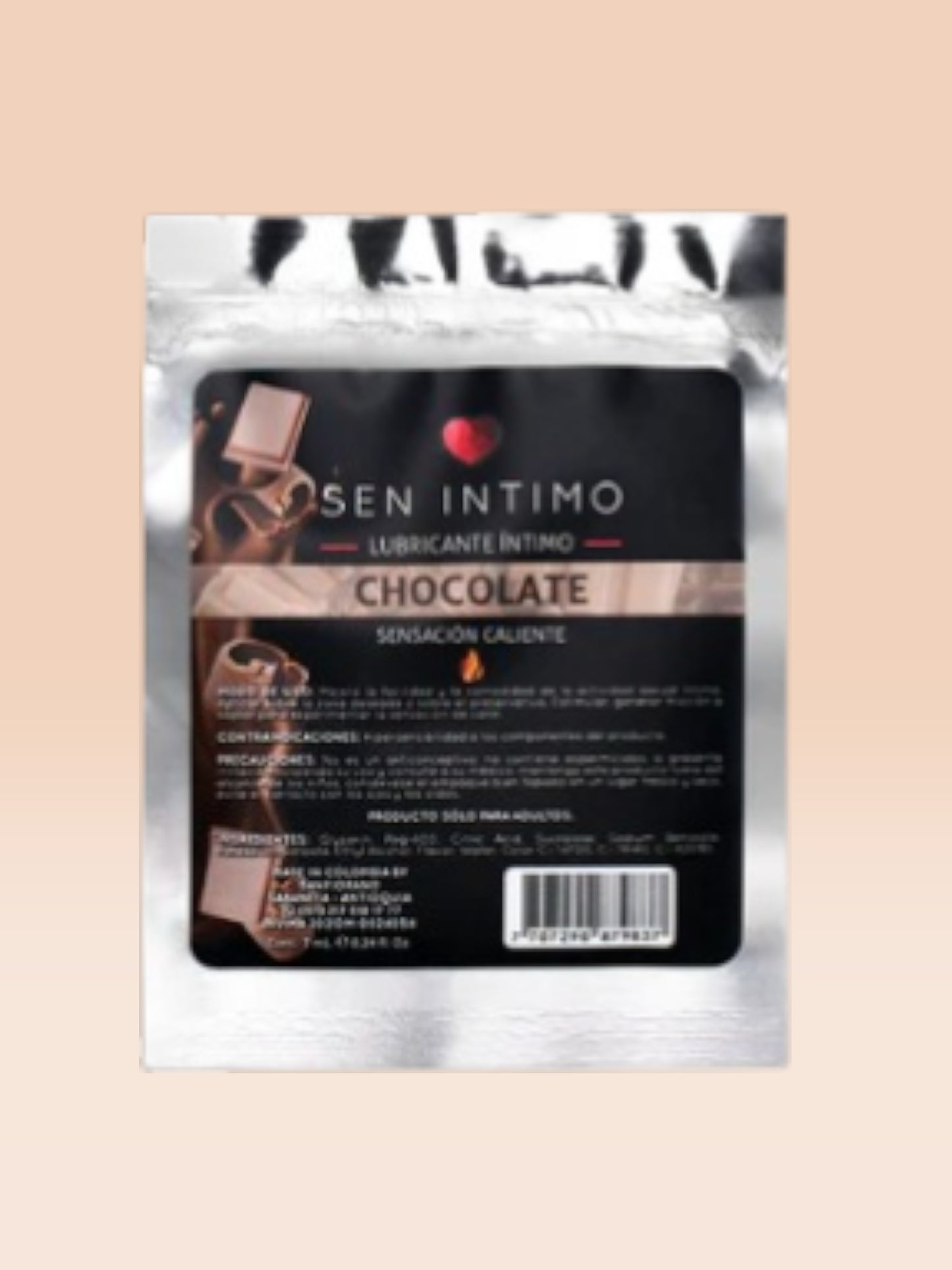 Sachet Lubricante Caliente Chocolate 7ml