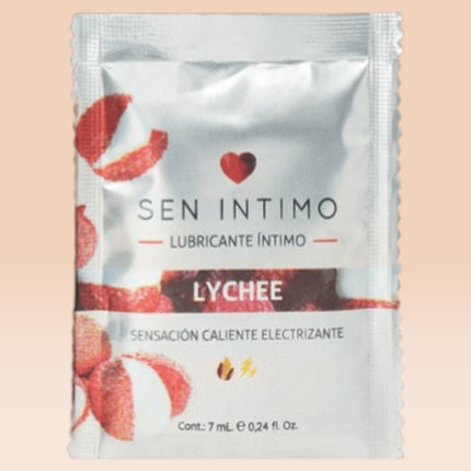 Sachet Lubricante Electrizante Lychee 7ml