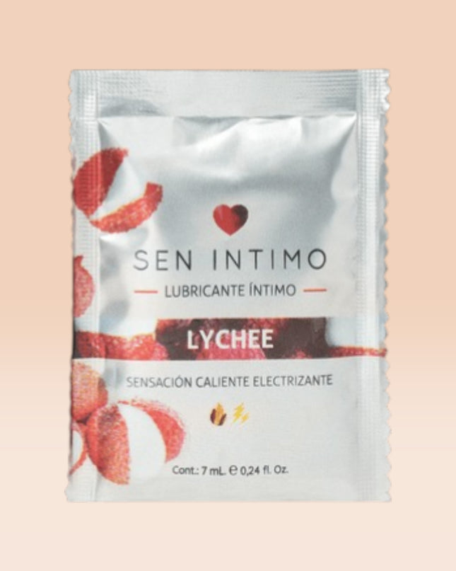 Sachet Lubricante Electrizante Lychee 7ml