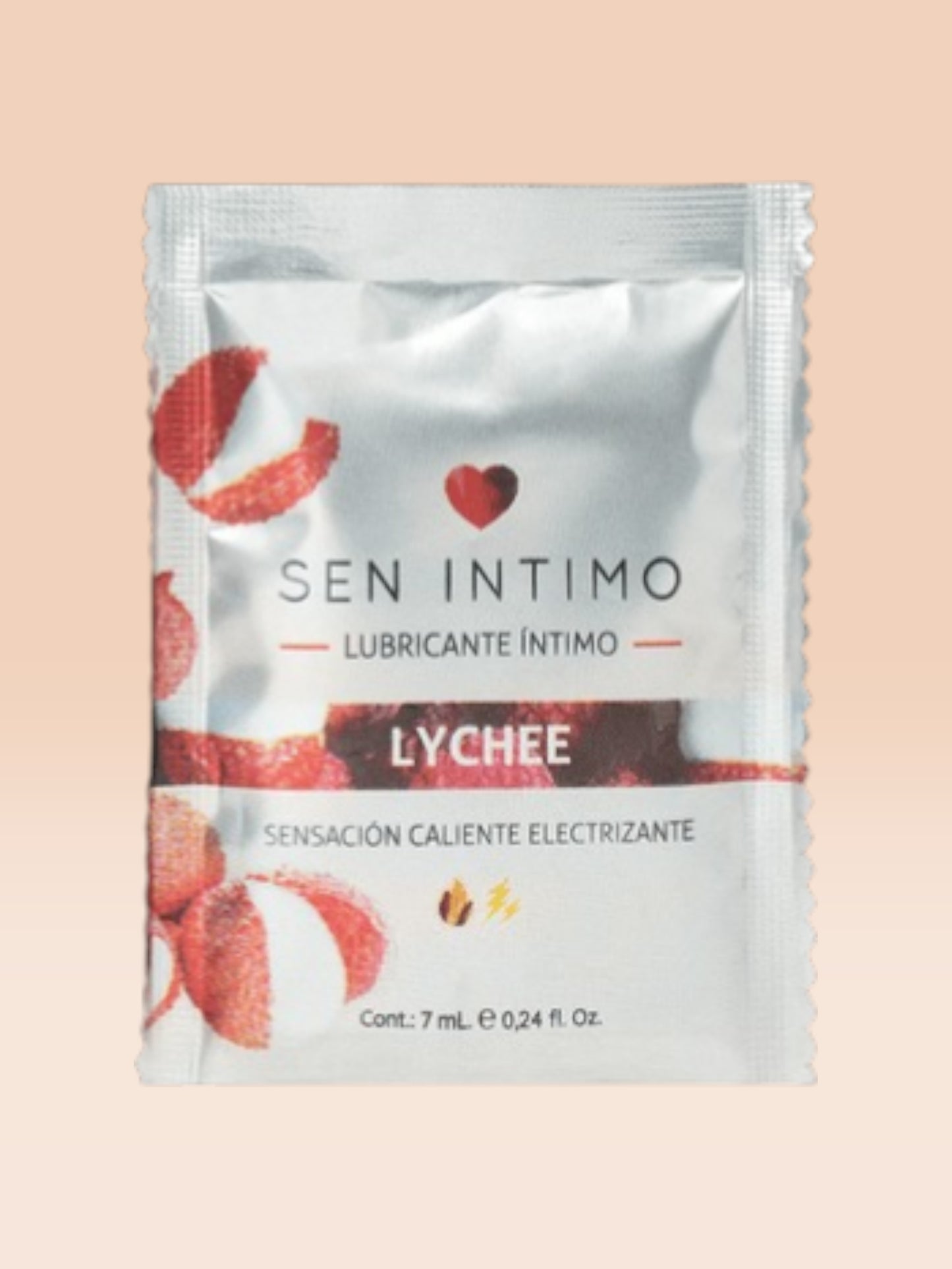 Sachet Lubricante Electrizante Lychee 7ml