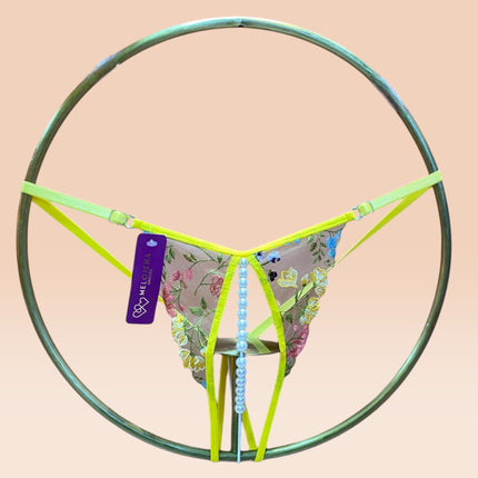 Tanga Abierta Perlas