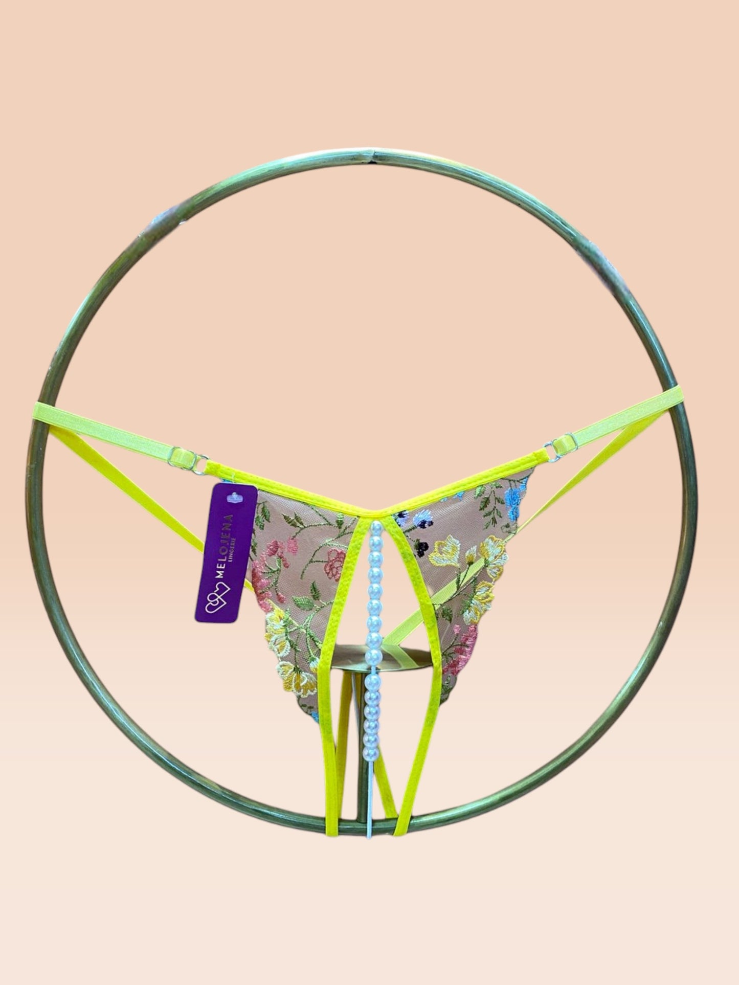 Tanga Abierta Perlas