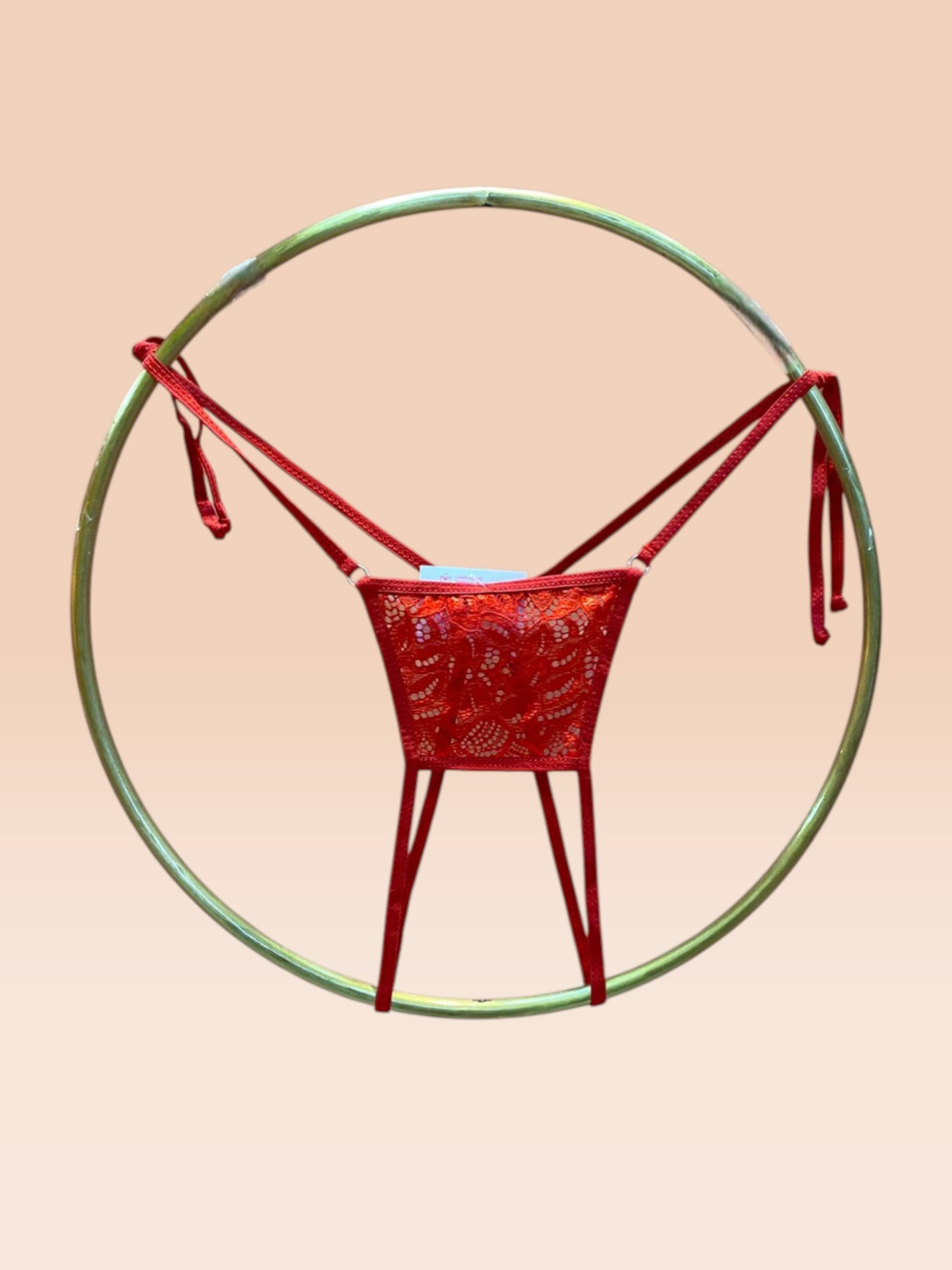 Panty Abierto En Encaje Ref.1038