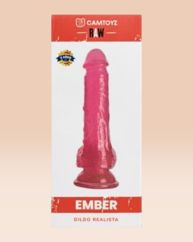 Dildo Ember Rosado 20.5 Cm