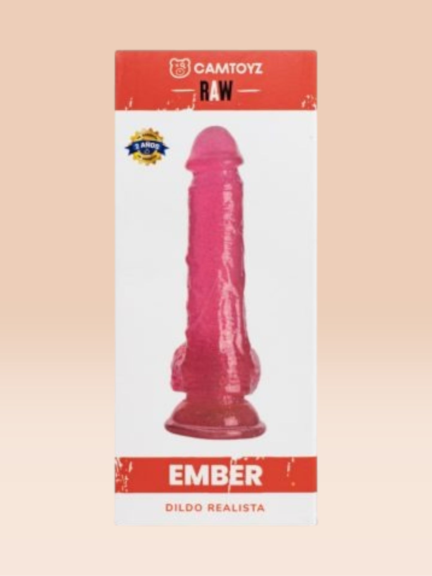 Dildo Ember Rosado 20.5 Cm
