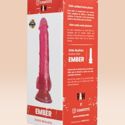 Dildo Ember Rosado 20.5 Cm