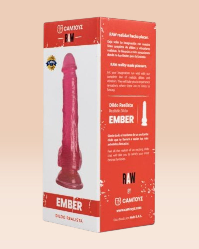 Dildo Ember Rosado 20.5 Cm