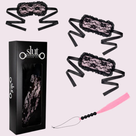 Kit Bondage 3 piezas Rosa