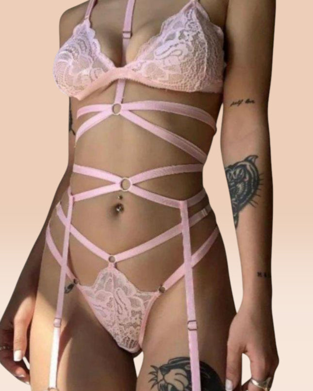 Conjunto Rojo Tentación Ardiente