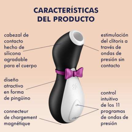 Succionador Clitorial Satisfyer Pinguino