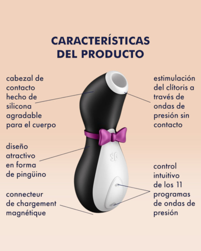 Succionador Clitorial Satisfyer Pinguino