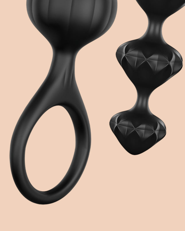 Set De Plugs Anales Satisfyer Love Beads