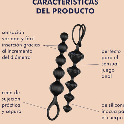 Set De Plugs Anales Satisfyer Love Beads