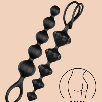 Set De Plugs Anales Satisfyer Love Beads