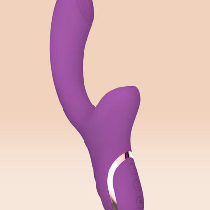Vibrador Doble Estimulación con Succión y Vibración Hunter