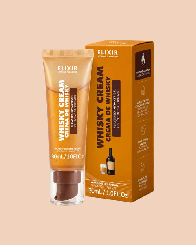 Lubricante Crema de Whisky Caliente Elixir 30ml