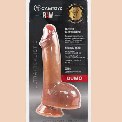 Dildo Eyaculador Dumo 20 cm