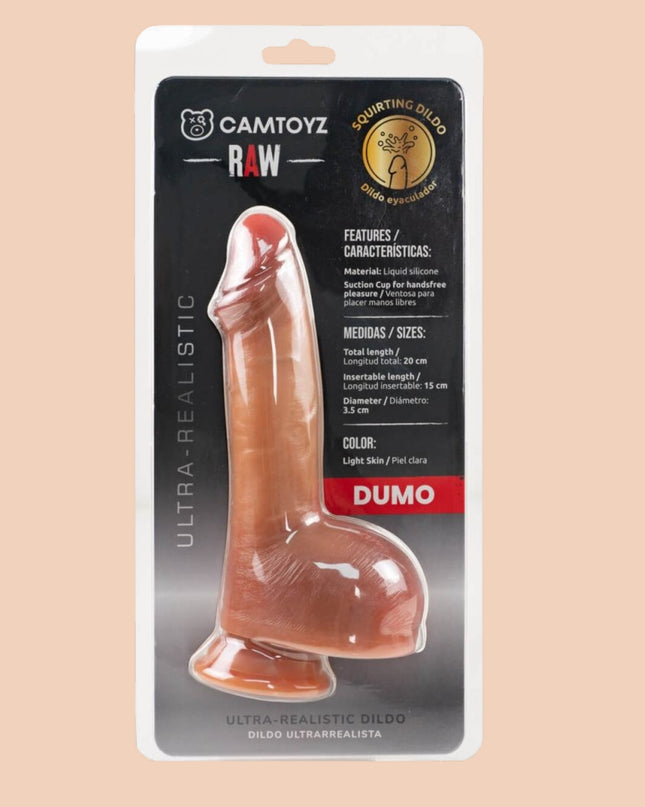 Dildo Eyaculador Dumo 20 cm