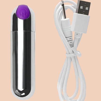 Bala Vibradora 10 velocidades Recargable