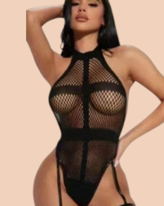 Malla Body Con Liguero 2589