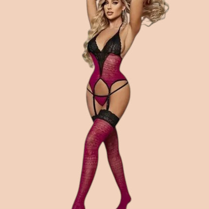Malla Body Rosa 09020