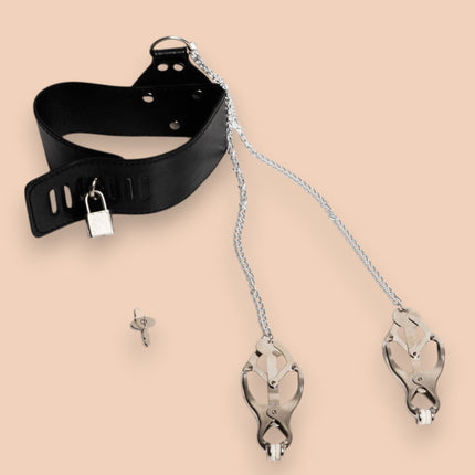 Collar con Pezoneras Garet