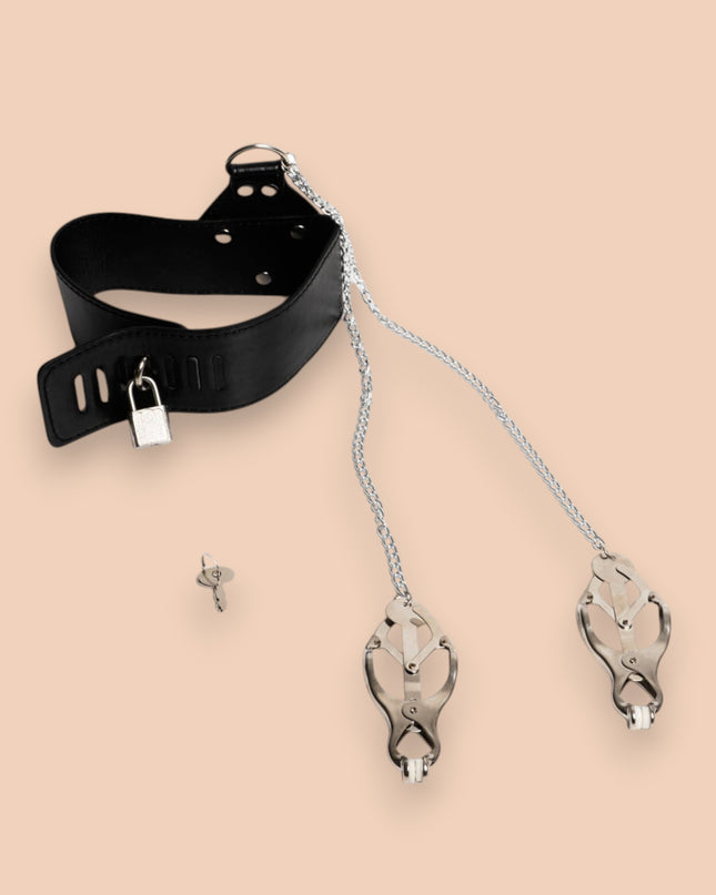 Collar con Pezoneras Garet
