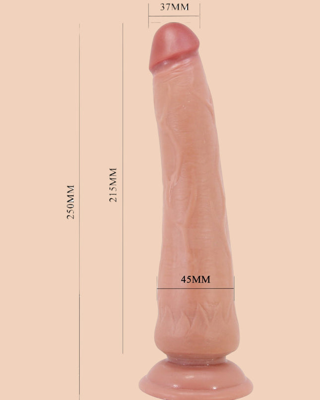Dildo Realista Pretty Love con Piel Deslizante Tiemeyer 25 cm
