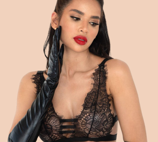 Guantes Anisa Lerot Negro