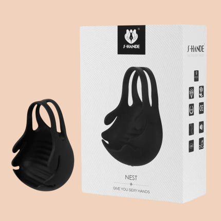 Anillo vibrador Estimulador Testiculos Nest Shande