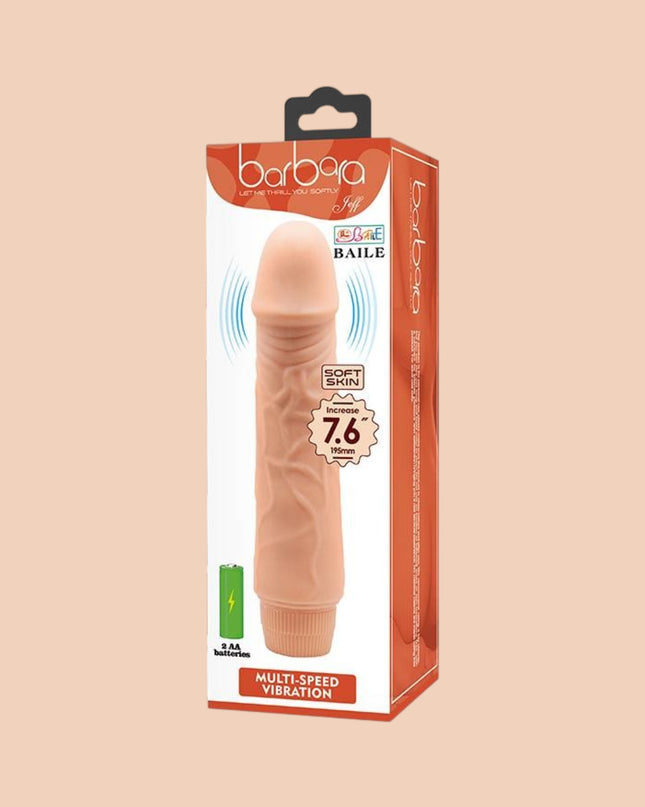Vibrador Barbara Jeff 19cm