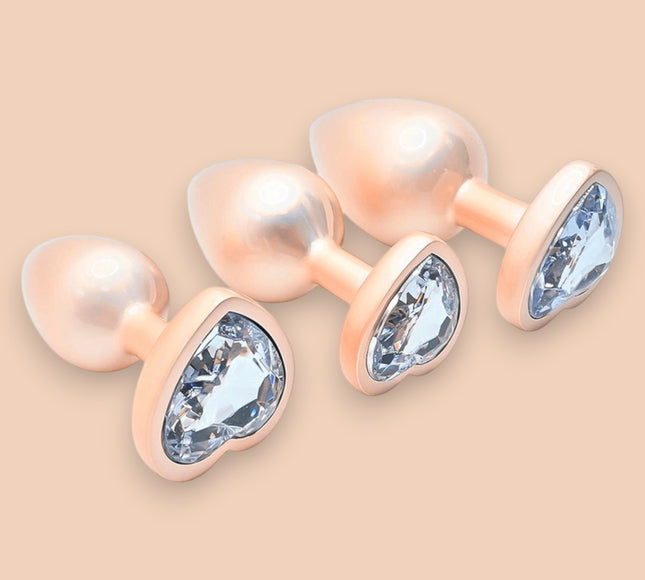 Plug Anal Dorado Holografico