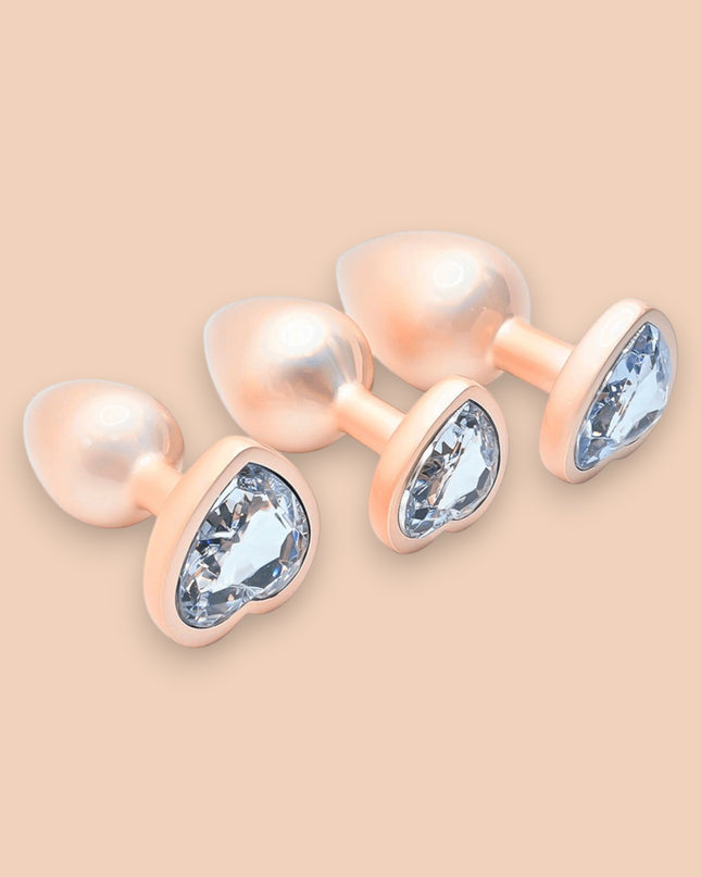 Plug Anal Dorado Holografico