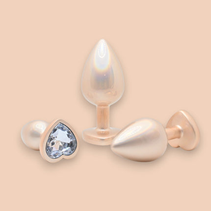 Plug Anal Dorado Holografico
