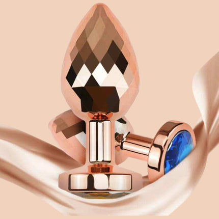 Plug Anal Prisma Dorado