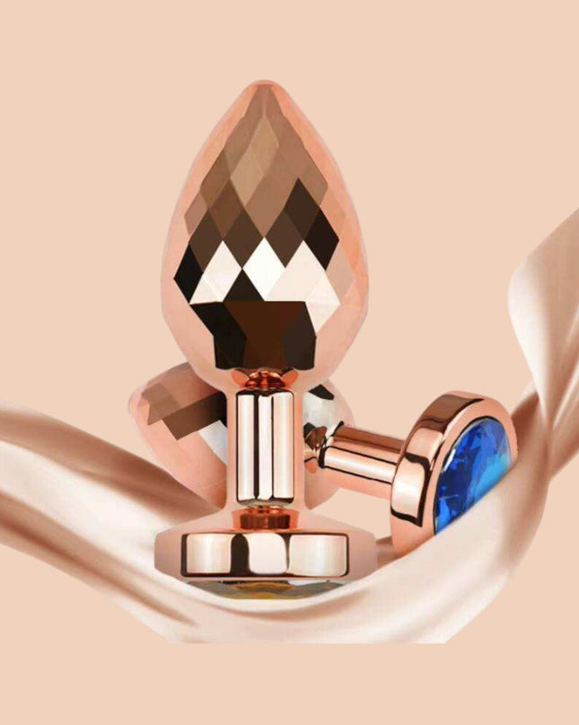 Plug Anal Prisma Dorado