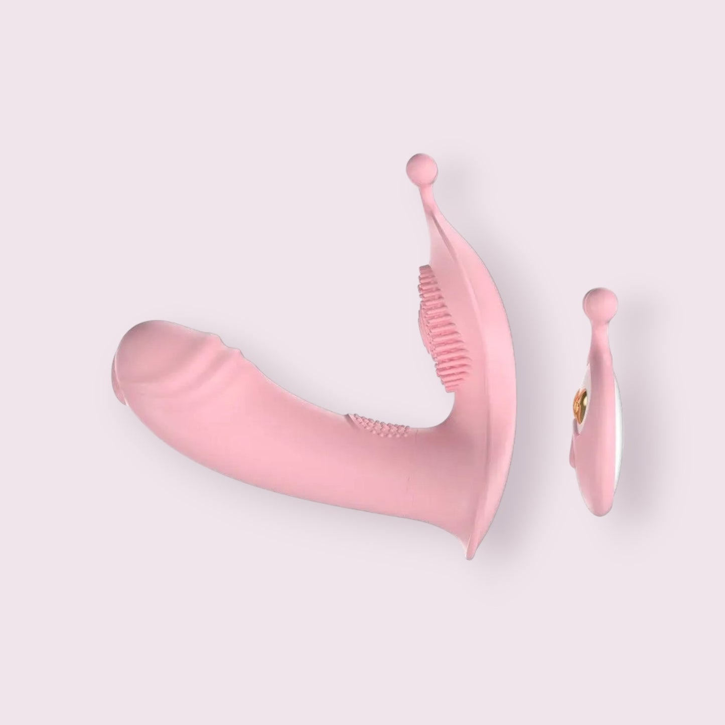 Vibrador doble Carita con Control Remoto Lilo