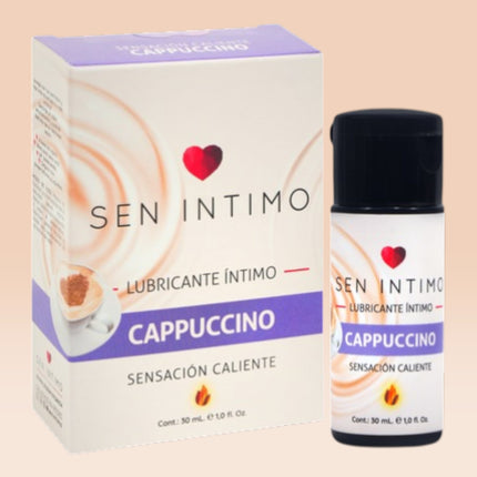 Lubricante Caliente Cappuccino 30ml Sen Intimo