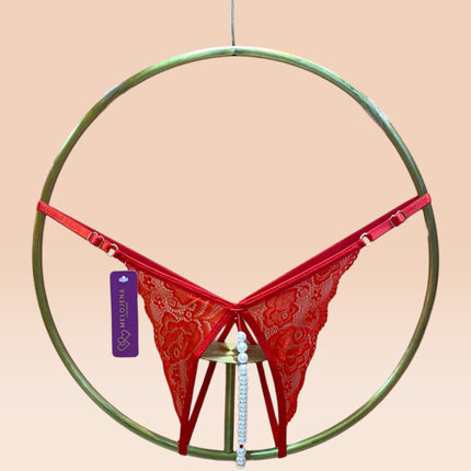 Tanga Abierta Perlas