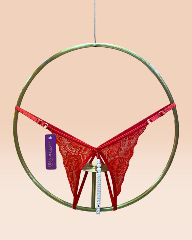 Tanga Abierta Perlas